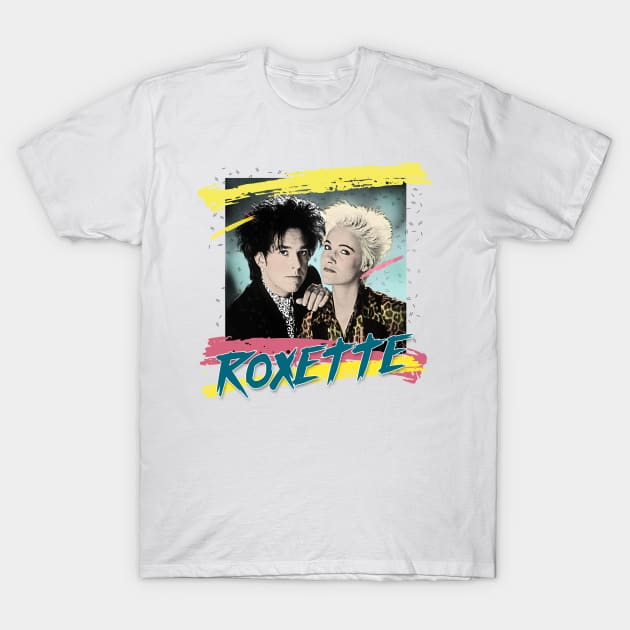 Roxette / 80s Styled Original Fan Design T-Shirt by DankFutura